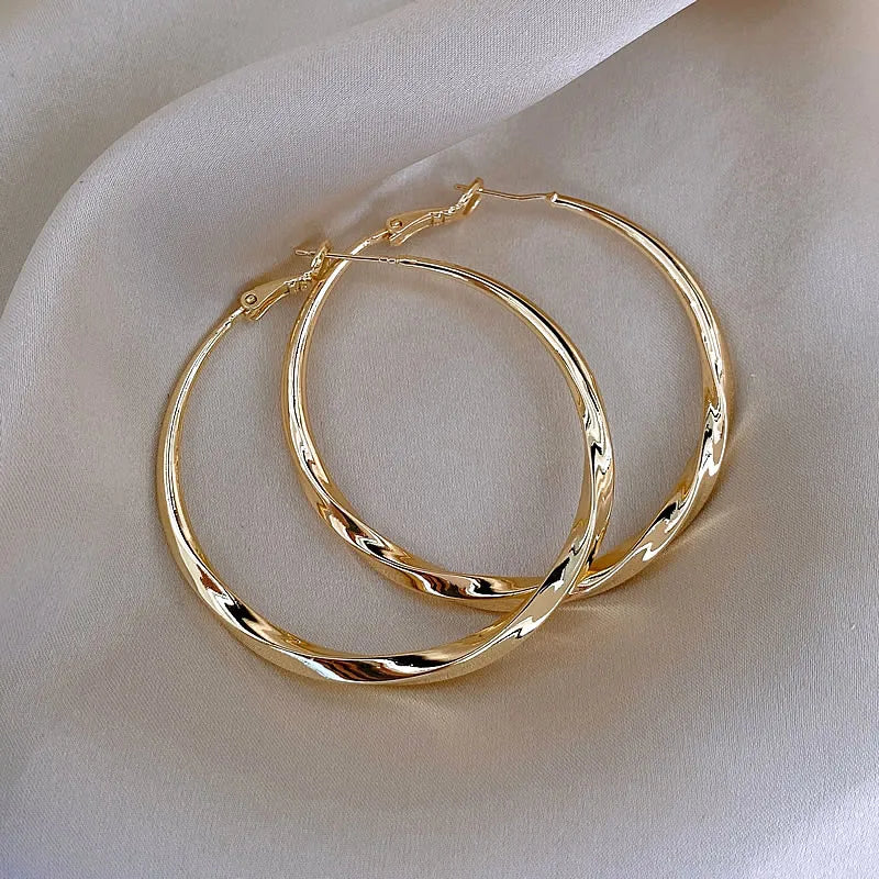 Mobius Hoop Earrings